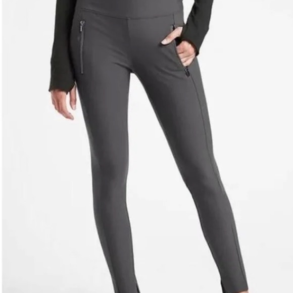 Athleta Pants - Athleta Stellar Tight in Anthracite Grey size XL